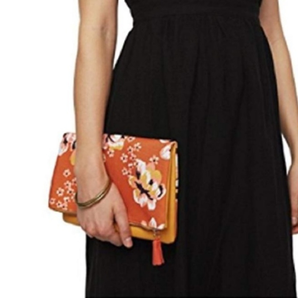 Rachel Pally Reversible Foldover Clutch. NWOT